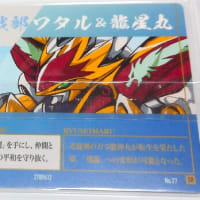 魔神英雄伝ワタル・下敷き＆プラモ＆カード