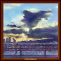 Early winter evening 5202／初冬の夕暮れ   (豊中市西緑丘)