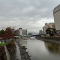広島市は久々の雨・・・空気が澄んでいます　恵みの雨です