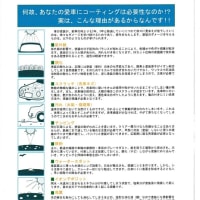 何故　ボディコーティングが必要か？