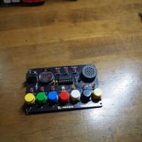 「Treedix はんだ練習キット ピアノ DIY スターターキット作成してみました」（Amazonより購入）