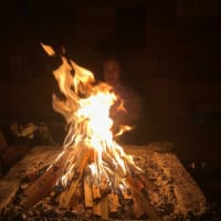 NO１７７１・７月ご神木ファイヤ―プージャ写真