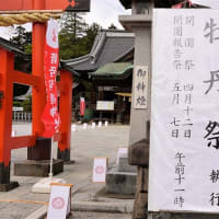 箭弓神社、牡丹祭