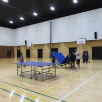 NPO法人姶良スポーツクラブ「ラージボール卓球」の練習(2025/6/19)・・・姶良市役所加治木支所多目的ホール