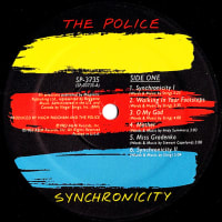 ◆LPレコード◆The Police「Synchronicity」A&M Records SP-3735　《1983年》　USオリジナル盤　Purple-Translucent（半透明紫盤）