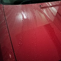 スプレーワックス後、雨が2回