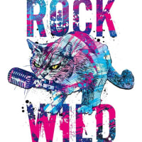 【猫ロック､始めました】原宿カラーの音楽Ｔシャツが販売されました！