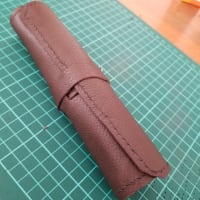 (DAY3)レザークラフト第3弾　ロールペンケース