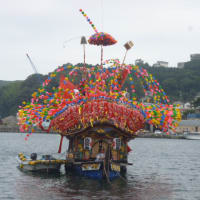 日本三大舟祭に行ってきました。