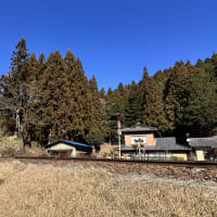 中津川市阿木地内の踏切　飯沼〜阿木