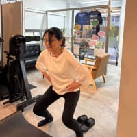スクワットを教えてもらいました