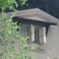 タチアオイと合歓の季節