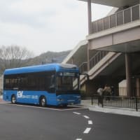 スカイレール代替EVバスに運行開始翌日に乗車（前）