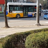 ソウルの電気バス