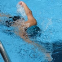 水泳記録会にむけての練習（２）