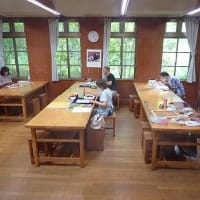 7月三回目の教室　雨上がりの森