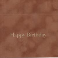 誕生日メッセージ　ありがとうございました。