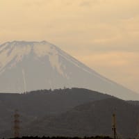 今夕の富士山(2024/05/30)