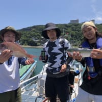 2号船午前便イサキ釣り1号船午前便タテ釣り