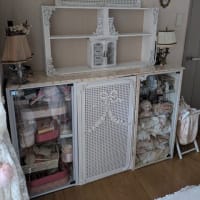 メッシュのディスプレイ家具💕