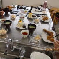 グリーンわいわいカフェ北部地区　お豆腐の学習会をしました　