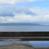 朝の電動アシスト・サイクリング（2025/7/14）・・・姶良市加治木町防潮堤ほか