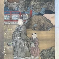 時代 中国画 「提婆達多図」