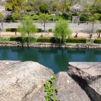 大阪城　刻印石広場