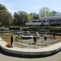 4月26日　第1回噴水池清掃