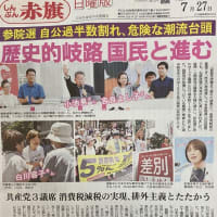 消費税減税実現を❣️外国人差別、排外主義NO❣️しんぶん赤旗をお読みください🤗総がかりアクション。関西電力原発新増設許さない‼️金曜行動でアピール❣️