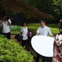 公園のロケーション撮影に行ってきました。