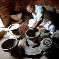 思い出のネパール二人旅⑱-陶器の町ティミを行く