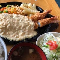 デカ盛り海老フライの名店「キッチン欧味」のジャンボ＆ジャンボエビフライ定食！