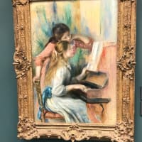 苦悩を超えて　ルノワール　ピアノの前の少女たち　　　　　　オランジェリー美術館　パリ