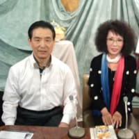 テレビ埼玉のゲストの皆様とのスリーショット