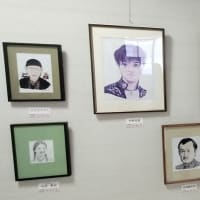 愛媛新聞フジカルチャースクール似顔絵講座作品展の開催