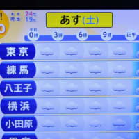 6/14 お天気