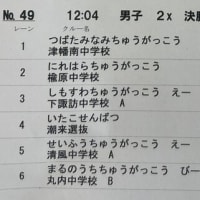 第32回全国中学校新人競漕大会《準決・決勝結果》