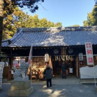 初詣の神社　写真