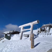 中岳・木曽駒ヶ岳（西駒ヶ岳）　2024.2