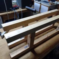 カウンターテーブルの脚の作成、その2・・・・。