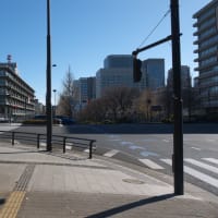 １月の霞が関：国道２０号線・国会前交差点～国会正門前～財務省上交差点へ　ＰＡＲＴ２