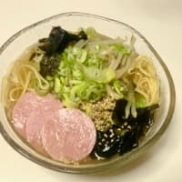 久しぶりの昼麺物語　冷たい麺ばっかり