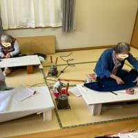 犬と猫との暮らし～７月三郷和裁教室日～リメイク着物も挑戦中～♪