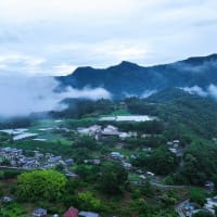 児童館・生涯学習施設運営委員会＆ゼロカーボン推進プロジェクト会議＆上生坂上空からの風景