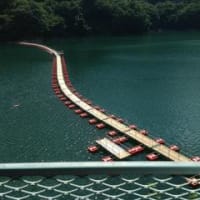 2014年8月20日（水）奥多摩湖の浮橋
