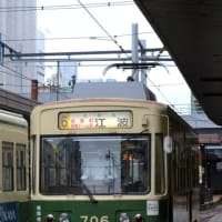広島電鉄 広島駅(2025.6.25) ８１３、７０６ 並び