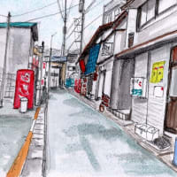 山口井筒屋　隣の路地