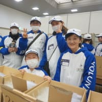 2月18日開催の「京都マラソン」。今年もランナー受付のボランティア活動へ。素敵な方々とのチームワークも最高！