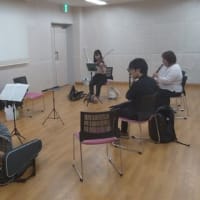 先日の近江古典音楽ラボ練習（5月12日）